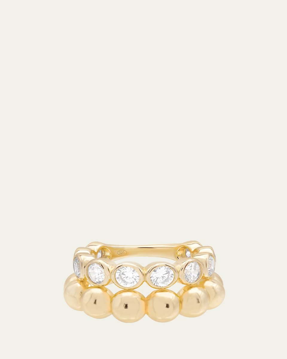 Bezel Vroom Ring Set